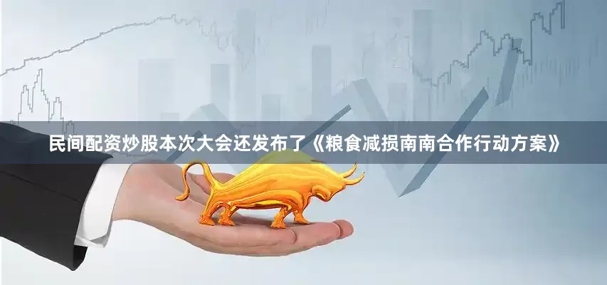 民间配资炒股本次大会还发布了《粮食减损南南合作行动方案》
